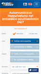 Mobile Screenshot of eurorent.fi