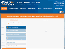 Tablet Screenshot of eurorent.fi
